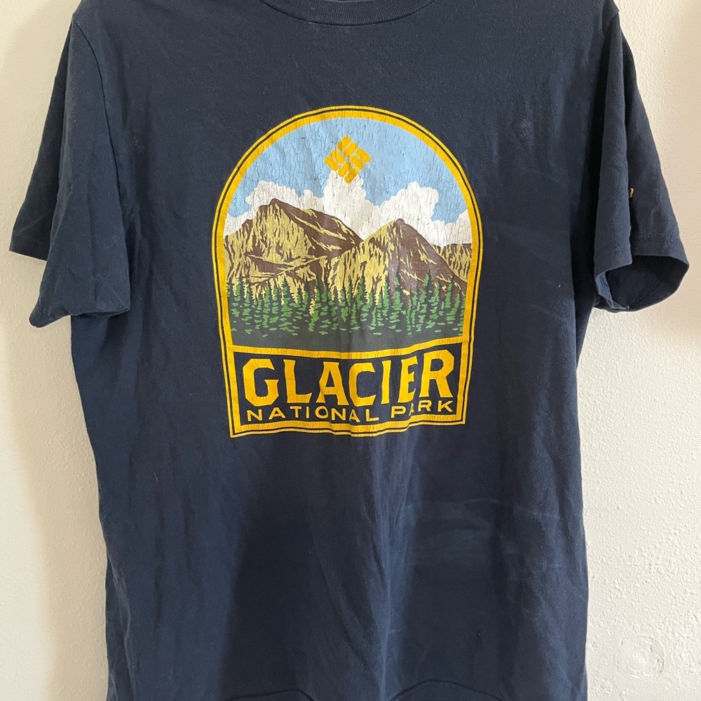 Columbia Navy Glacier National Park Tee